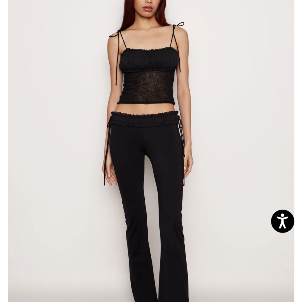 Ruched Knit Top Danielle Guizio XXS